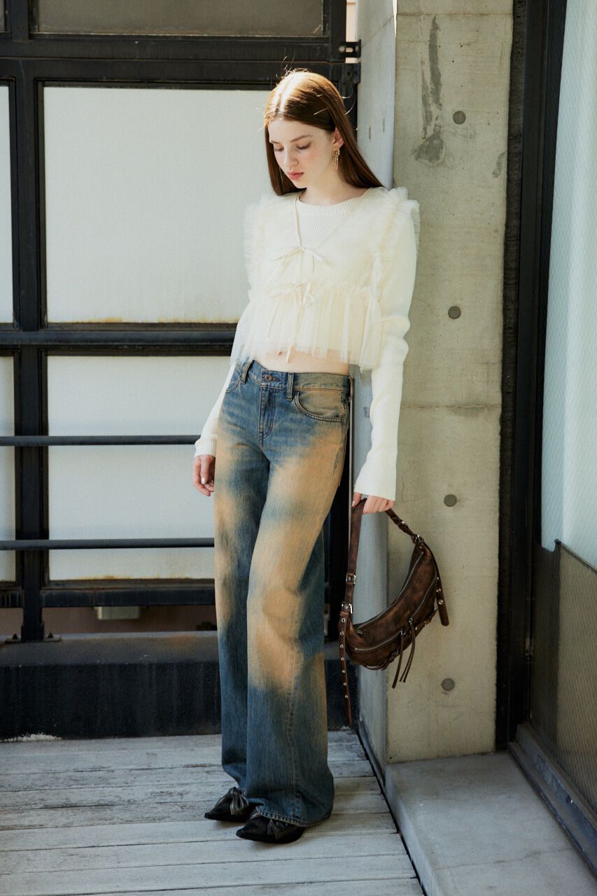 SLY「SILAS DYE L／W STRAIGHT PT-E」|デニム|