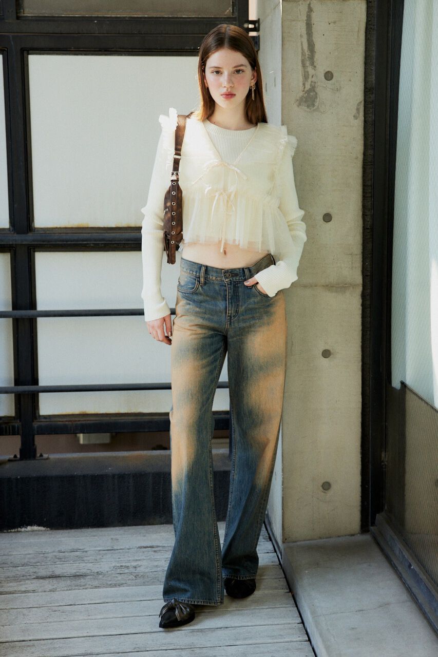 SLY「SILAS DYE L／W STRAIGHT PT-E」|デニム|