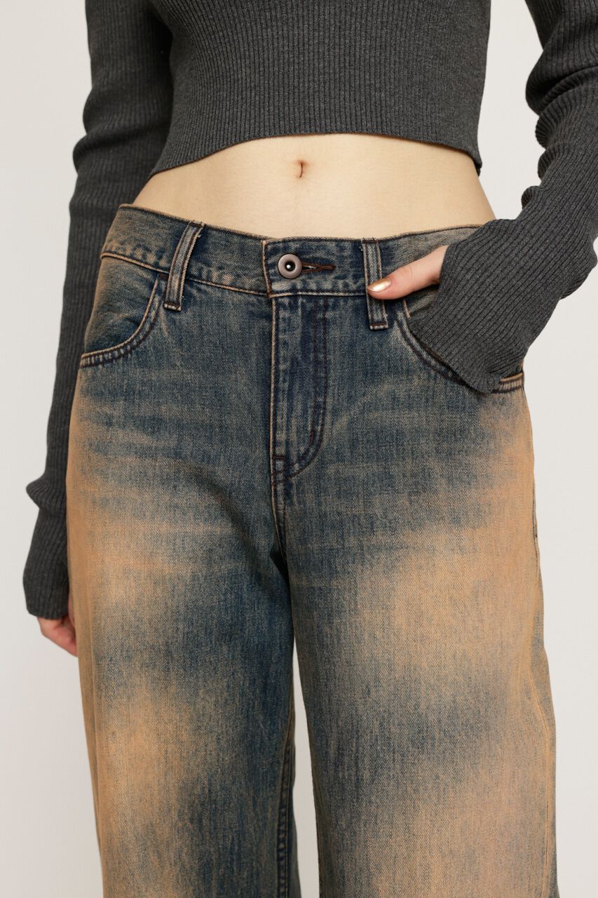 SLY「SILAS DYE L／W STRAIGHT PT-E」|デニム|