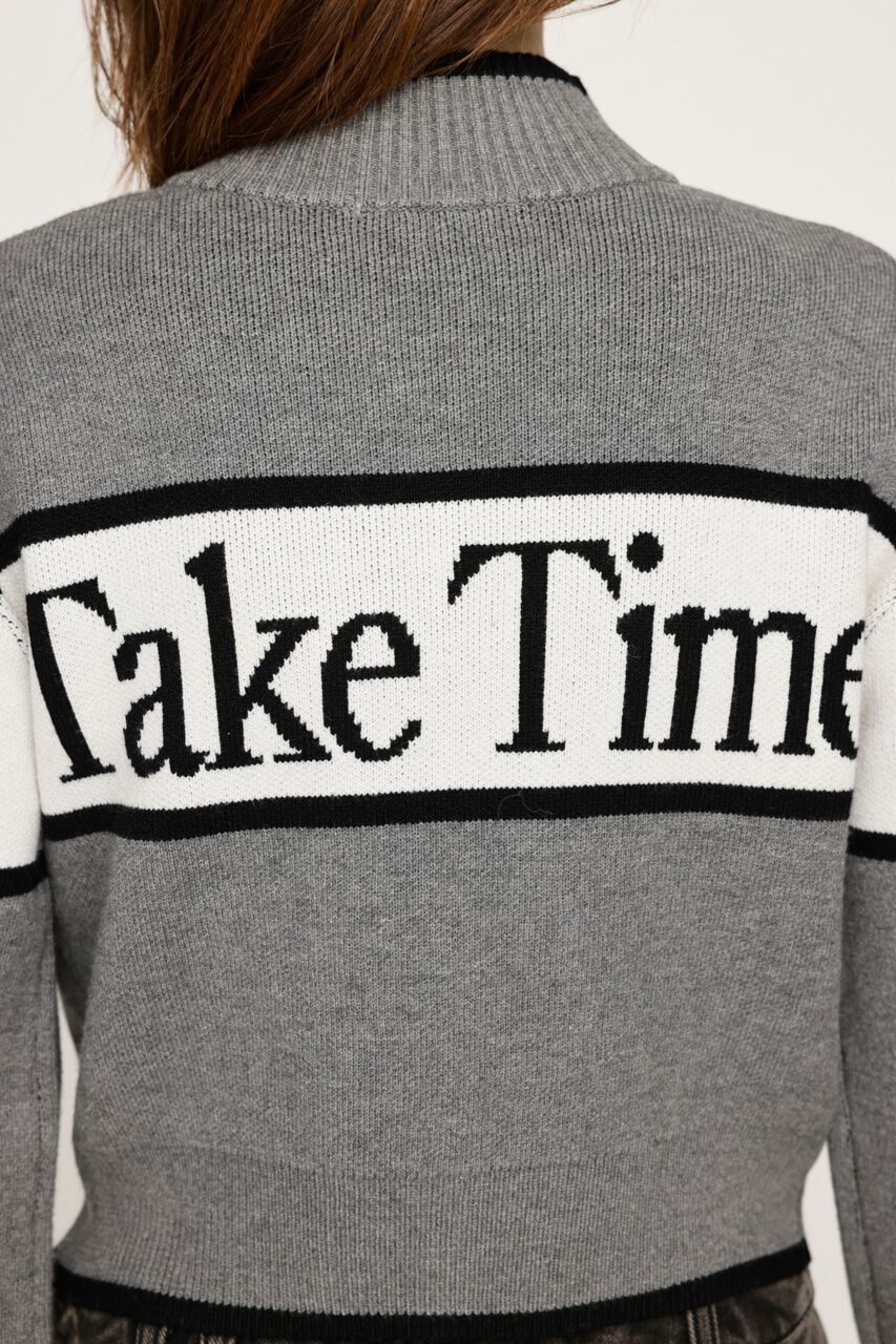 SLY「LINE LOGO ZIP カーディガン」|カーディガン|