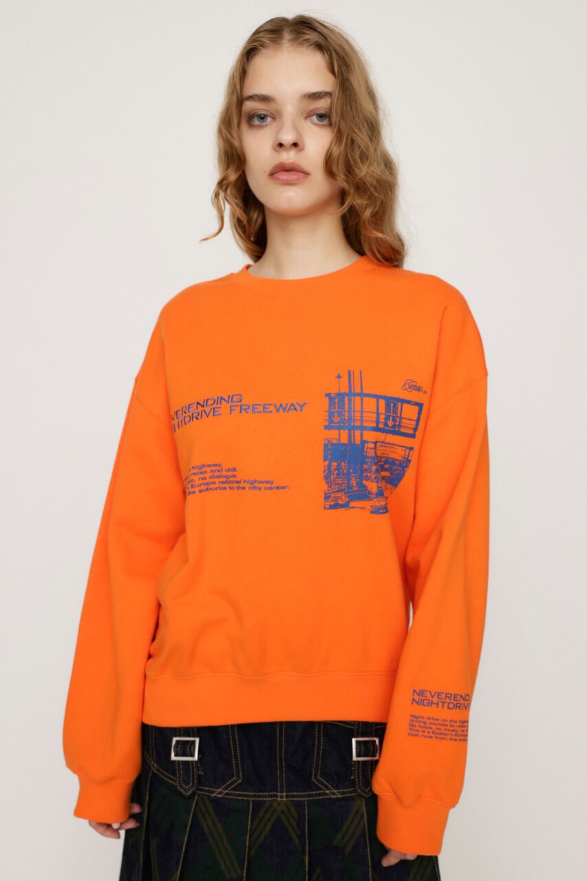 SLY「PHOTO LOGO SW トップス」|Tシャツ・カットソー|