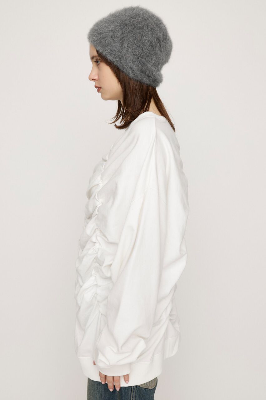 SLY「SHIRRING OVER SW トップス」|Tシャツ・カットソー|