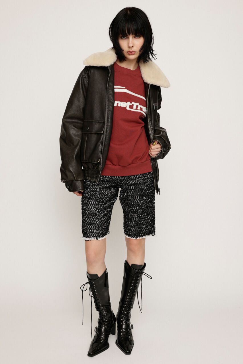 SLY「LOGO STITCH SW トップス」|Tシャツ・カットソー|