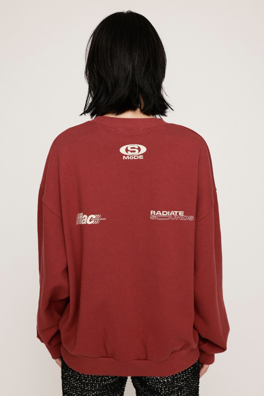 SLY「LOGO STITCH SW トップス」|Tシャツ・カットソー|