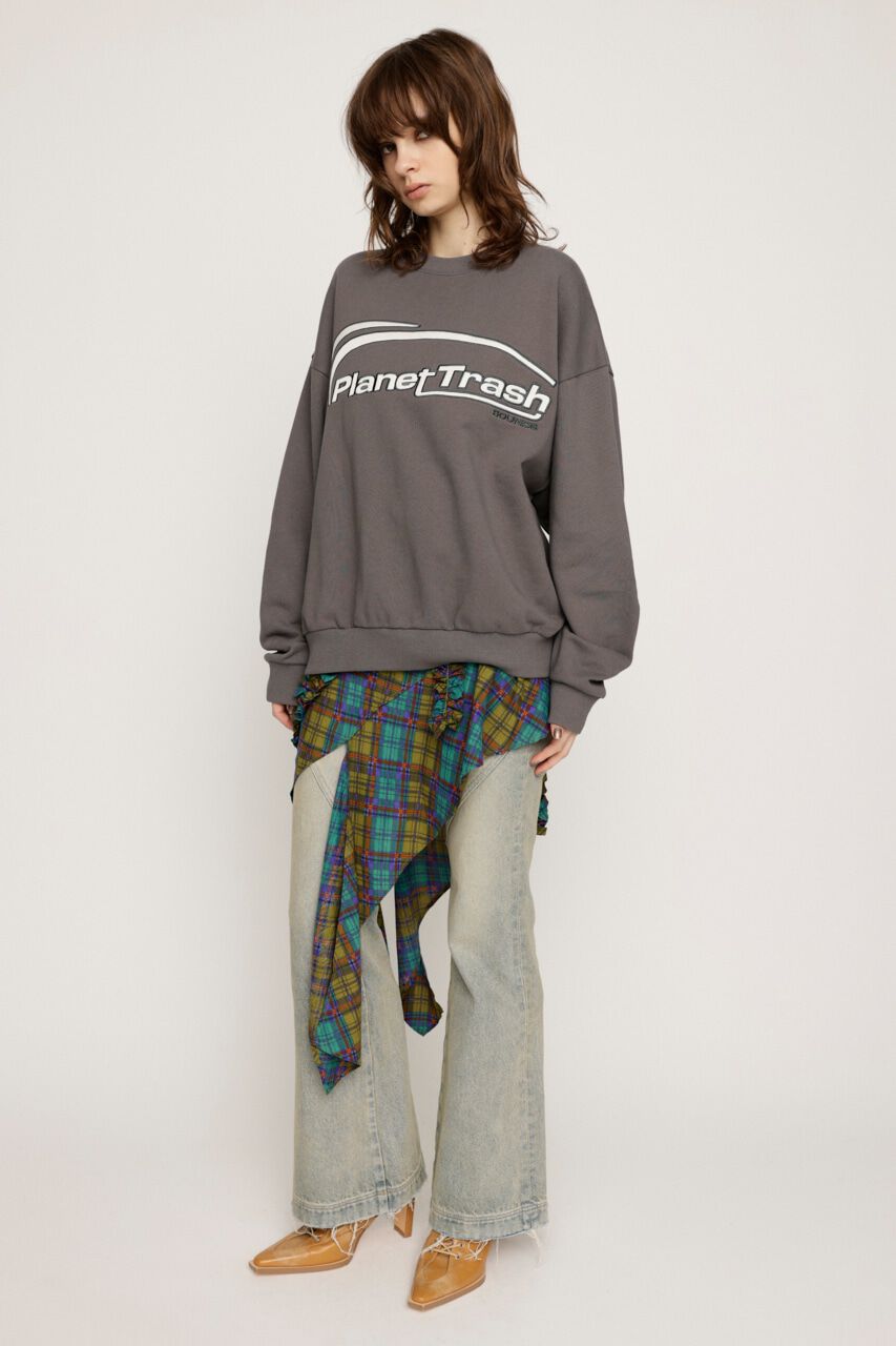 SLY「LOGO STITCH SW トップス」|Tシャツ・カットソー|