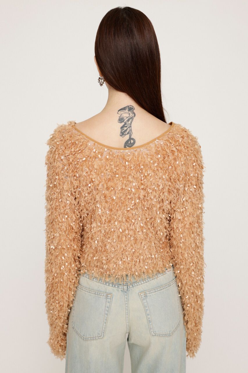 SLY「2WAY SHAGGY YARN トップス」|Tシャツ・カットソー|