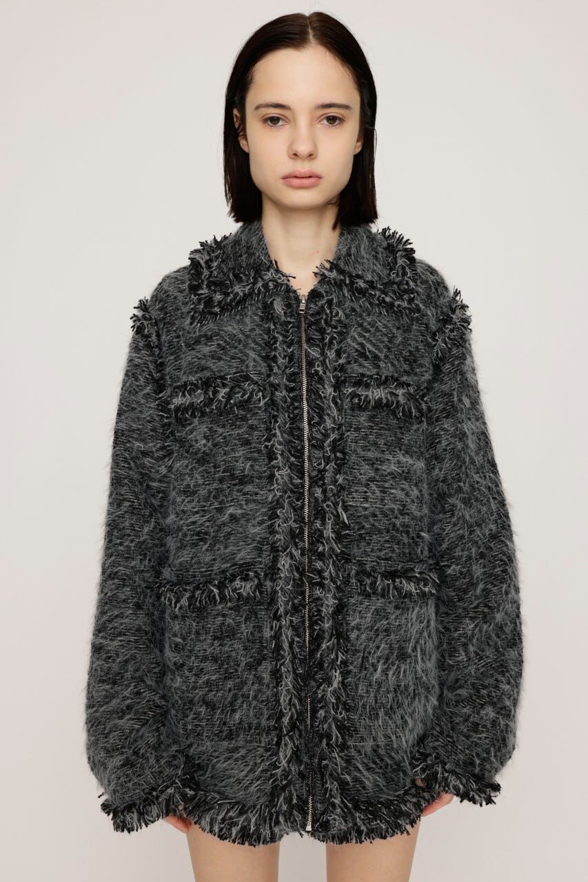 SLY「FLUFFY TWEED ジャケット」|その他|