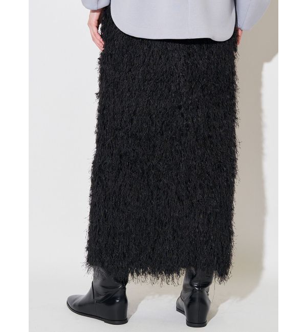 ELENDEEK「FEATHER YARN STRAIGHT SK」|スカート|