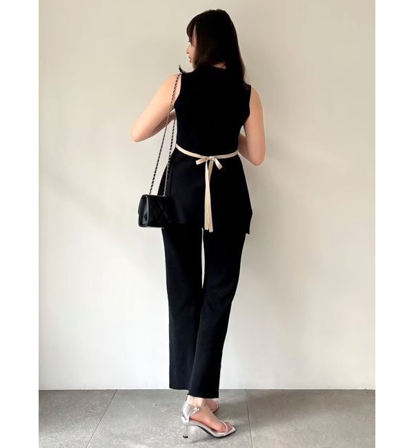 dazzlin「ペプラムニットジレ」|ニット・セーター|