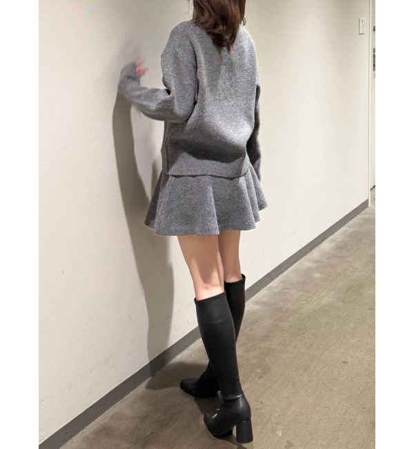 MERCURYDUO「【追加生産】メランジニットセットアップ」|ワンピース|