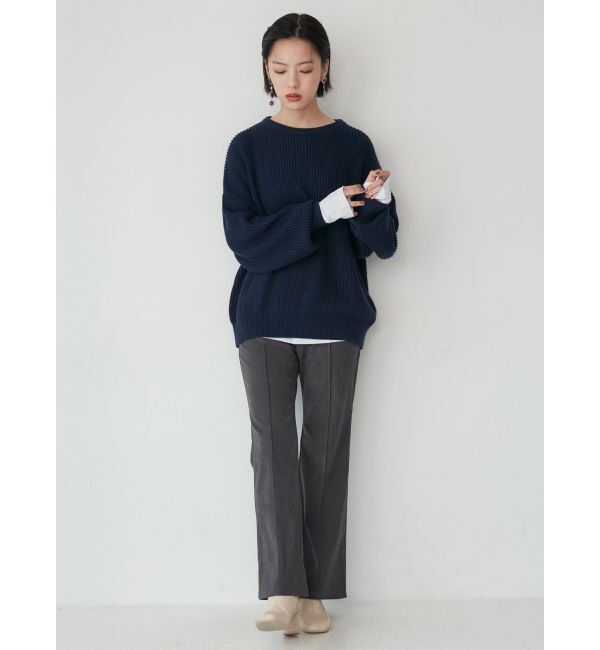 MURUA「バルキーコットンオーバーニット」|ニット・セーター|