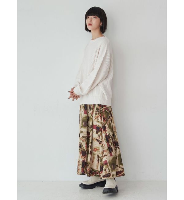 MURUA「バルキーコットンオーバーニット」|ニット・セーター|