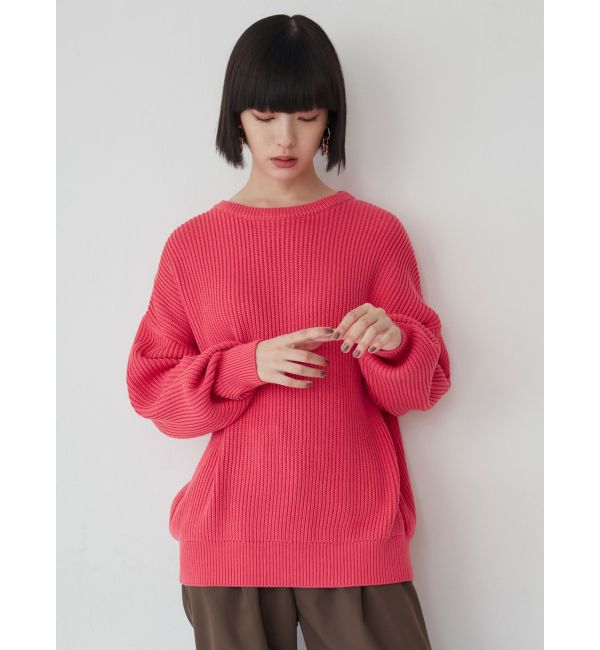MURUA「バルキーコットンオーバーニット」|ニット・セーター|