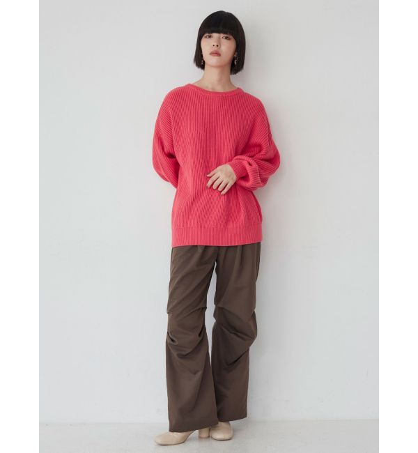 MURUA「バルキーコットンオーバーニット」|ニット・セーター|