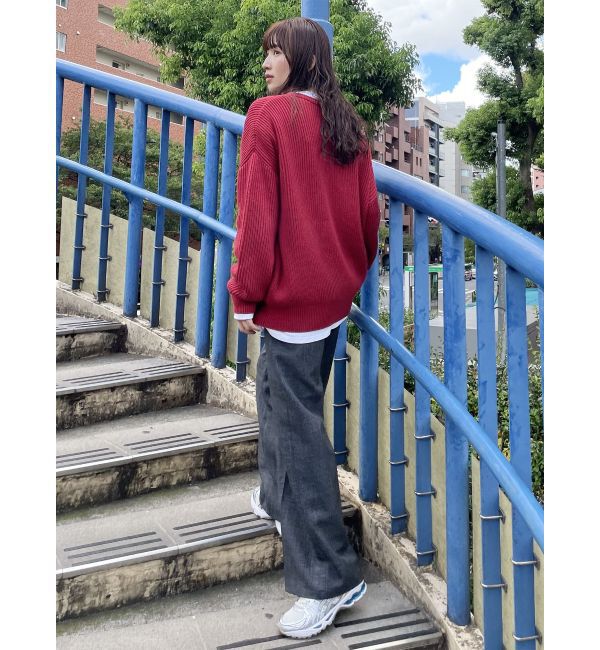 MURUA「バルキーコットンオーバーニット」|ニット・セーター|