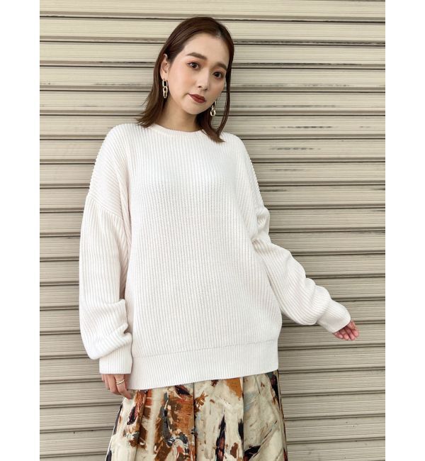 MURUA「バルキーコットンオーバーニット」|ニット・セーター|