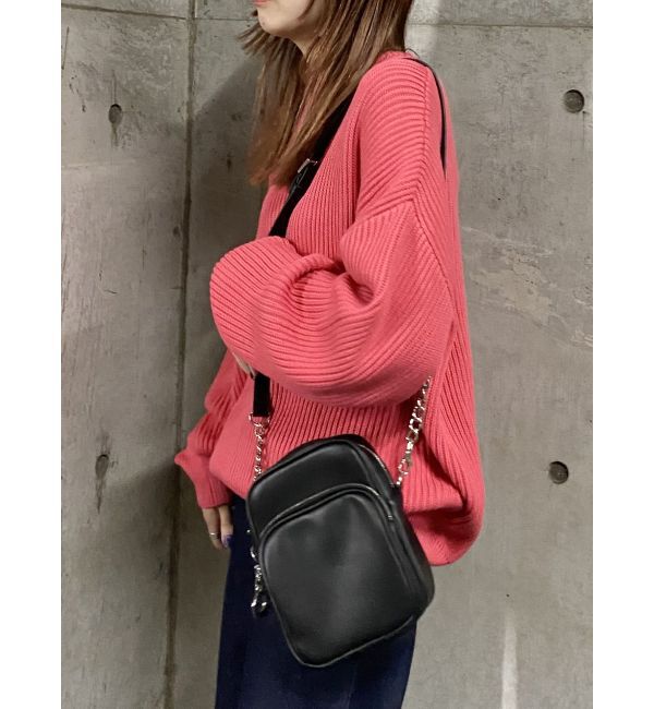 MURUA「バルキーコットンオーバーニット」|ニット・セーター|