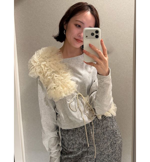 LAGUNAMOON「【ソンイさんコラボ】LADYチュールショールキャミドレス」|ドレス|