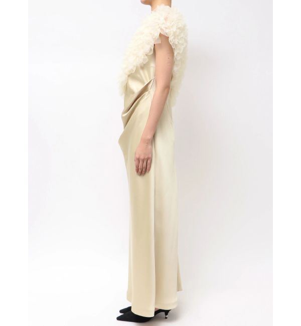 LAGUNAMOON「【ソンイさんコラボ】LADYチュールショールキャミドレス」|ドレス|