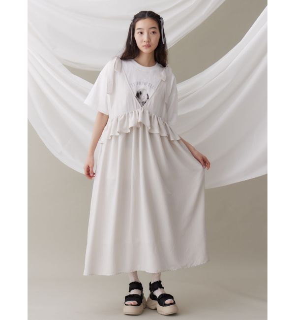 merry jenny「fluffy rabbit tee」|Tシャツ・カットソー|