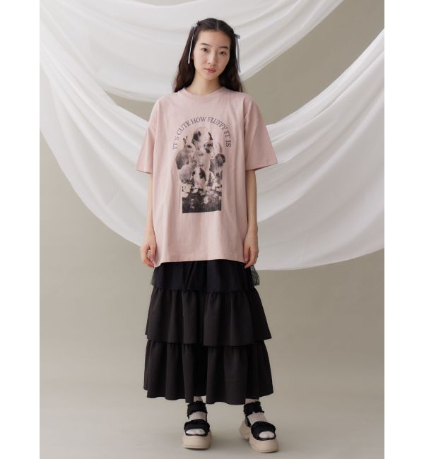 merry jenny「fluffy rabbit tee」|Tシャツ・カットソー|