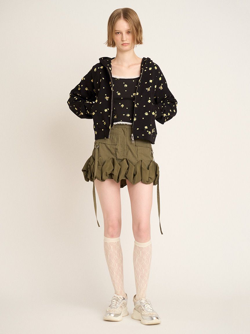 FURFUR「フリルカーゴミニスカート」|スカート|