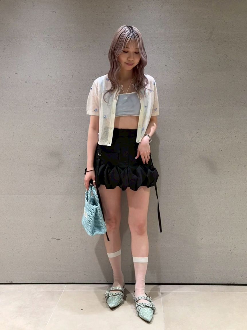 FURFUR「フリルカーゴミニスカート」|スカート|