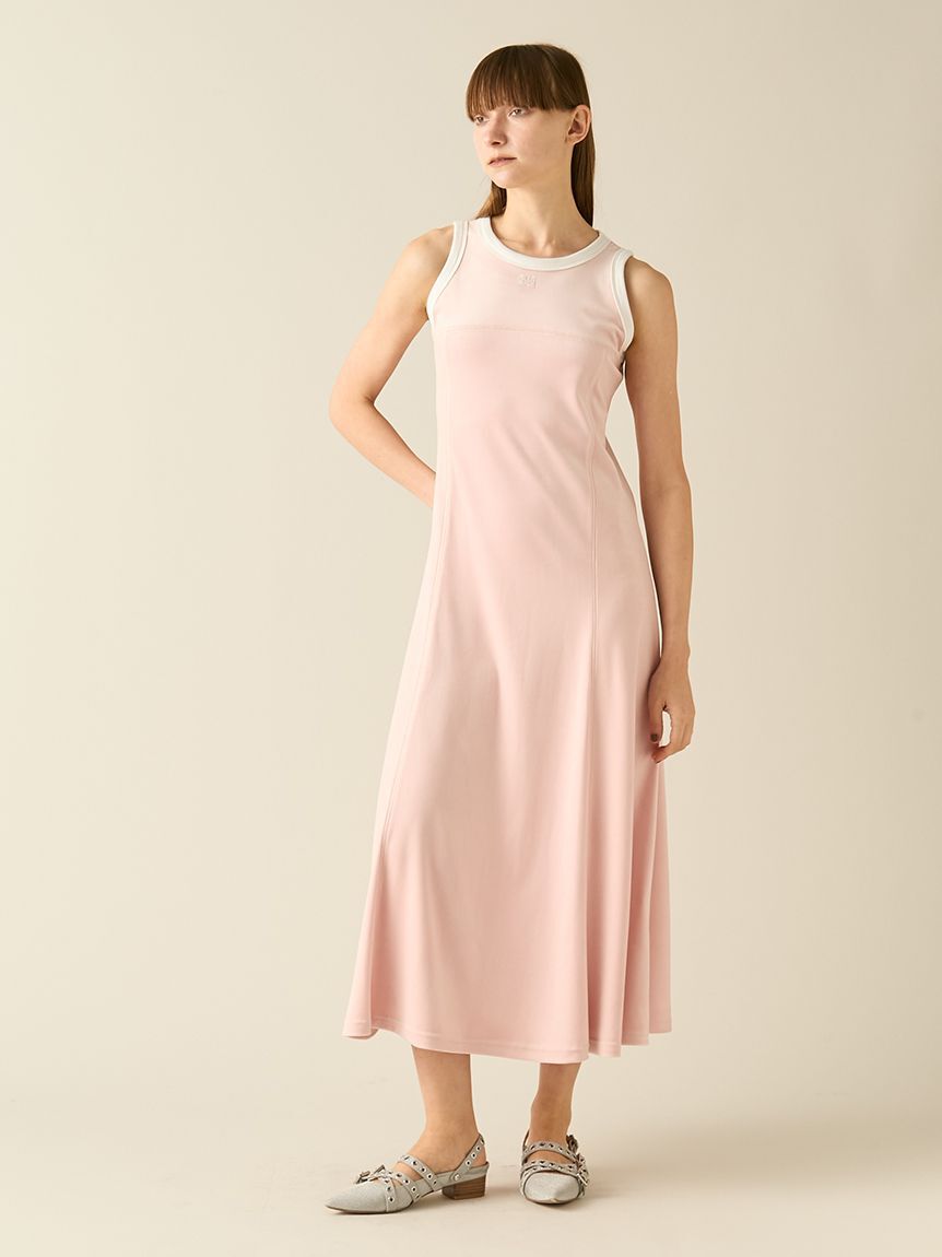 FURFUR「リンガーベロアロングワンピース」|ワンピース|