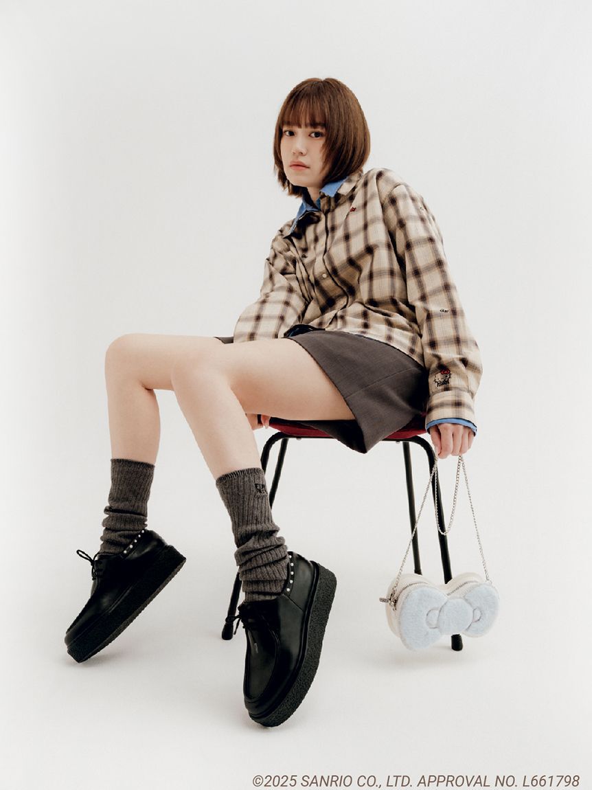 FURFUR「パールチロリアンシューズ」|パンプス|