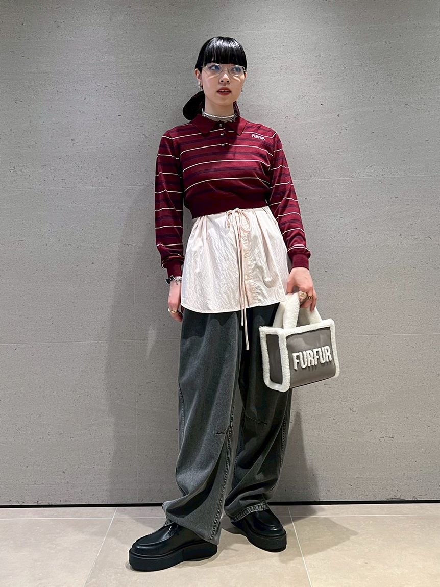 FURFUR「パールチロリアンシューズ」|パンプス|