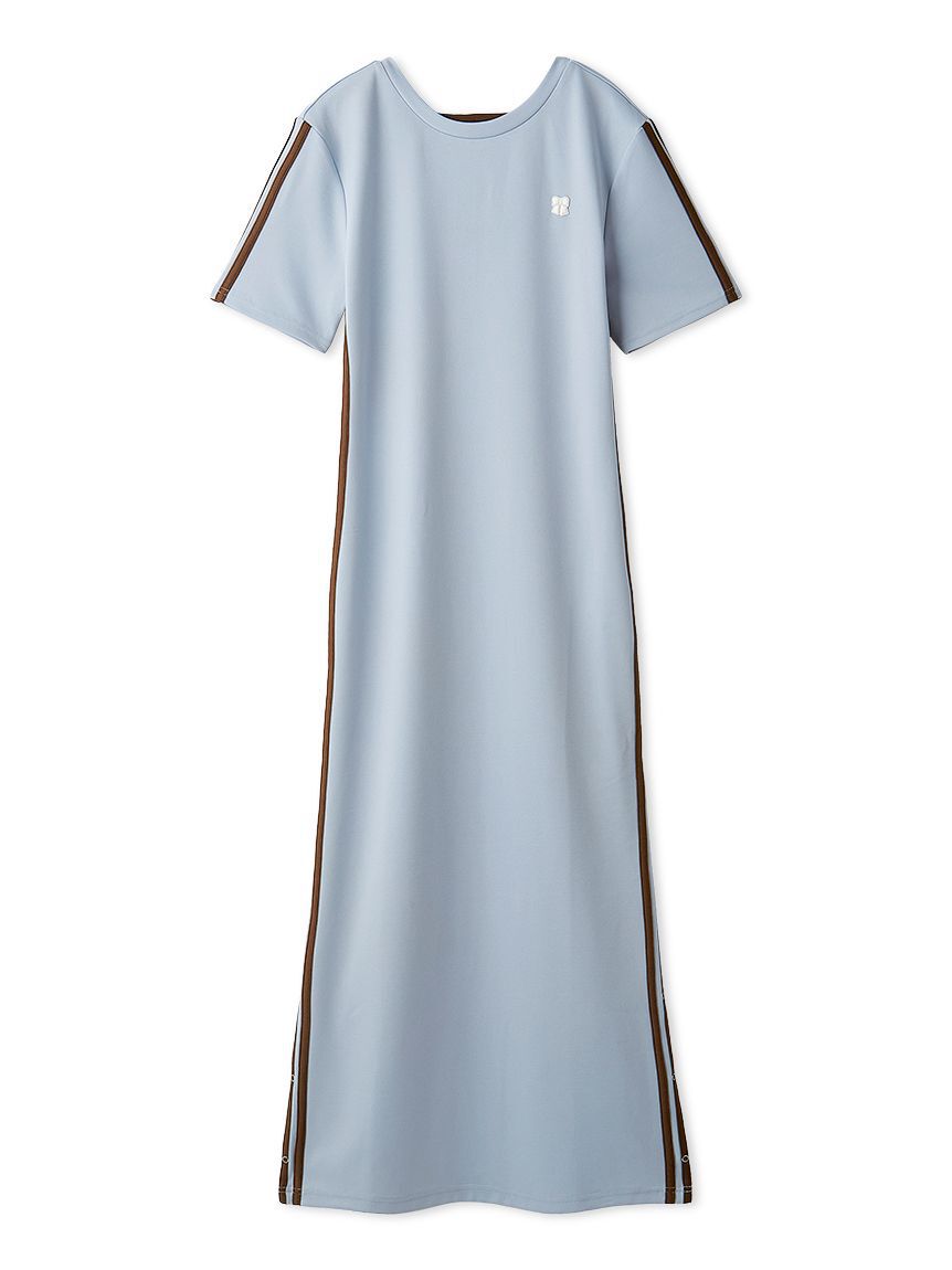 FURFUR「リボンロゴラインカットワンピース」|ワンピース|