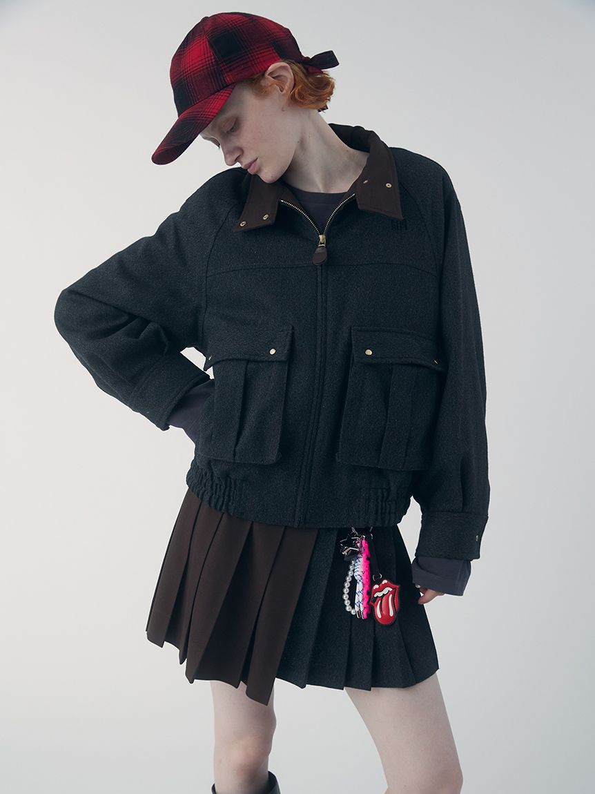 FURFUR「スタンドカラーブルゾン」|ブルゾン・スタジャン|