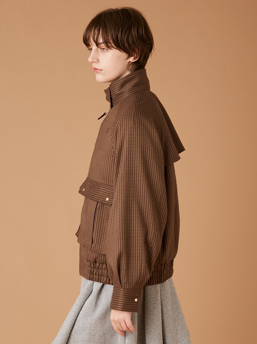 FURFUR「スタンドカラーブルゾン」|ブルゾン・スタジャン|