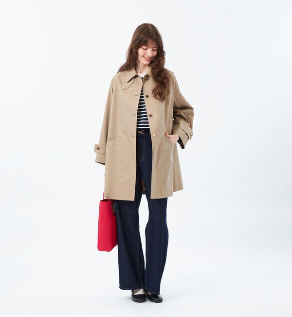 MACKINTOSH PHILOSOPHY「【WELBURY(ウェルベリー)】シャンブレーギャバジン」|ステンカラーコート|