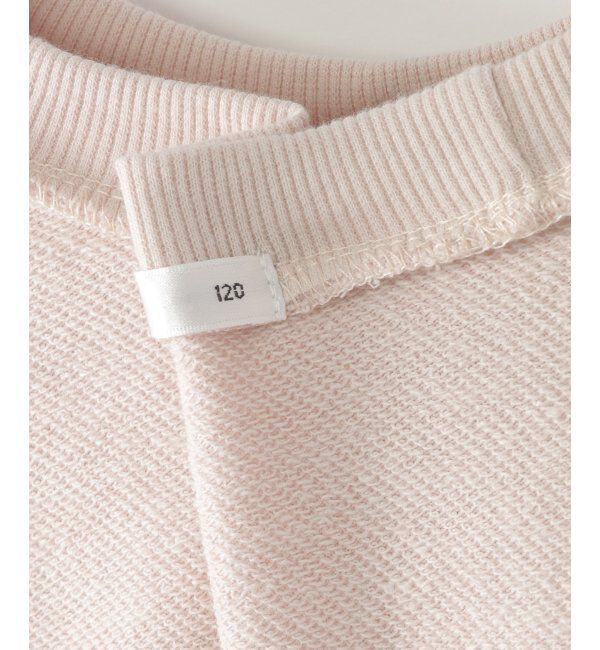 ikka kids「裾シフォンレイヤード裏毛プルオーバー（120~160cm）」|Tシャツ・カットソー|