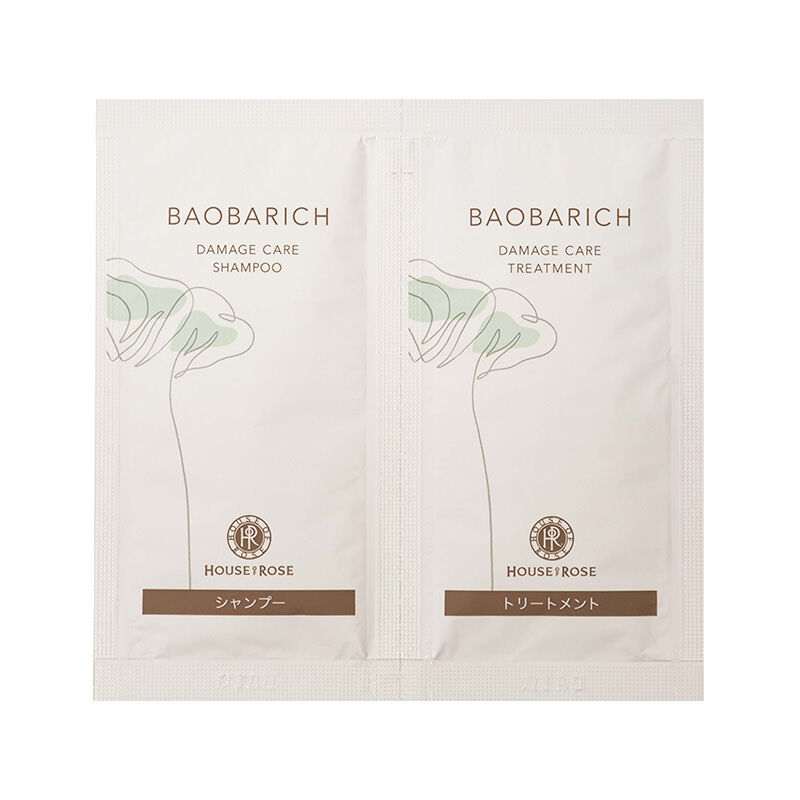 バオバリッチ「バオバリッチ ダメージケア シャンプー n＆トリートメント n　（各1回分）」|シャンプー|その他