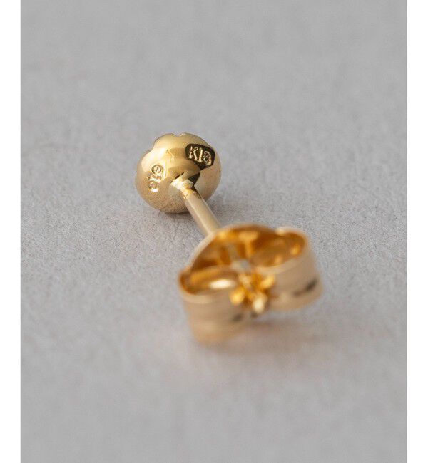 ete「K18YG フルール ピアス（誕生石 1・2・3・6・8・10・11・12月）」|ピアス|