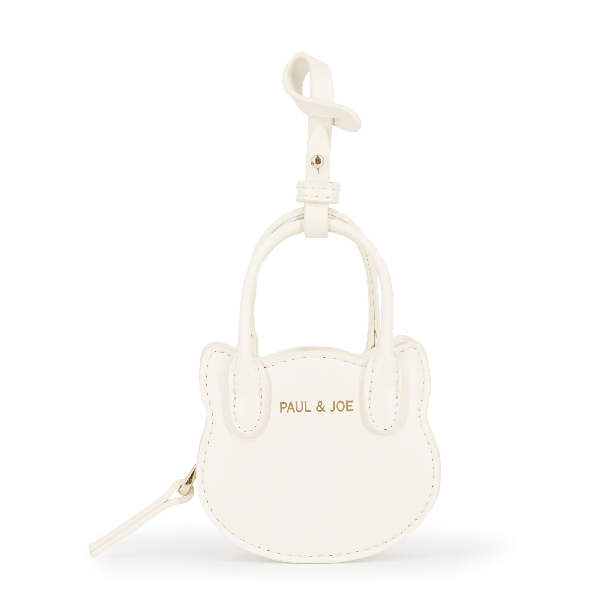 PAUL&JOE「ミニバッグチャーム」|チャーム・キーホルダー|ホワイト