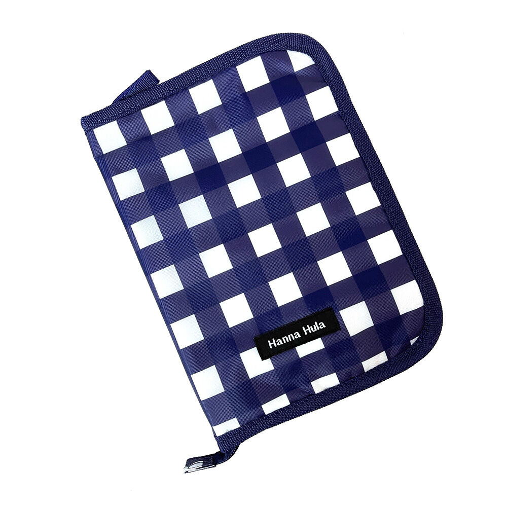 BACKYARD FAMILY「母子手帳ケース おしゃれ 通販 ブランド Hanna Hula ハンナフラ 2人分 二人分」|マタニティ・ママグッズ|ブルー3