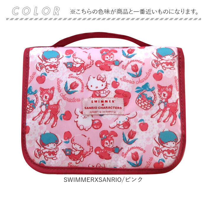 BACKYARD FAMILY「スイマー サンリオ トラベルポーチ 吊り下げ 通販 SWIMMER&times;SANRIO 吊り下げポーチ」|トラベルグッズ|