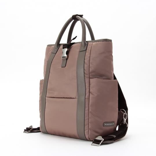 銀座かねまつ「MH25524NYLSTE 【本革】ナイロンリュック」|リュック|