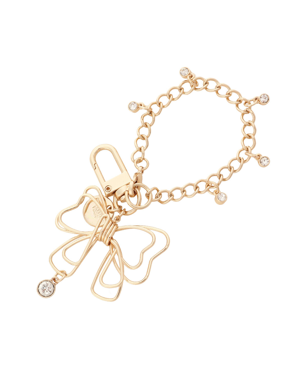 Samantha Vega「フレームリボンチャーム」|チャーム・キーホルダー|ゴールド