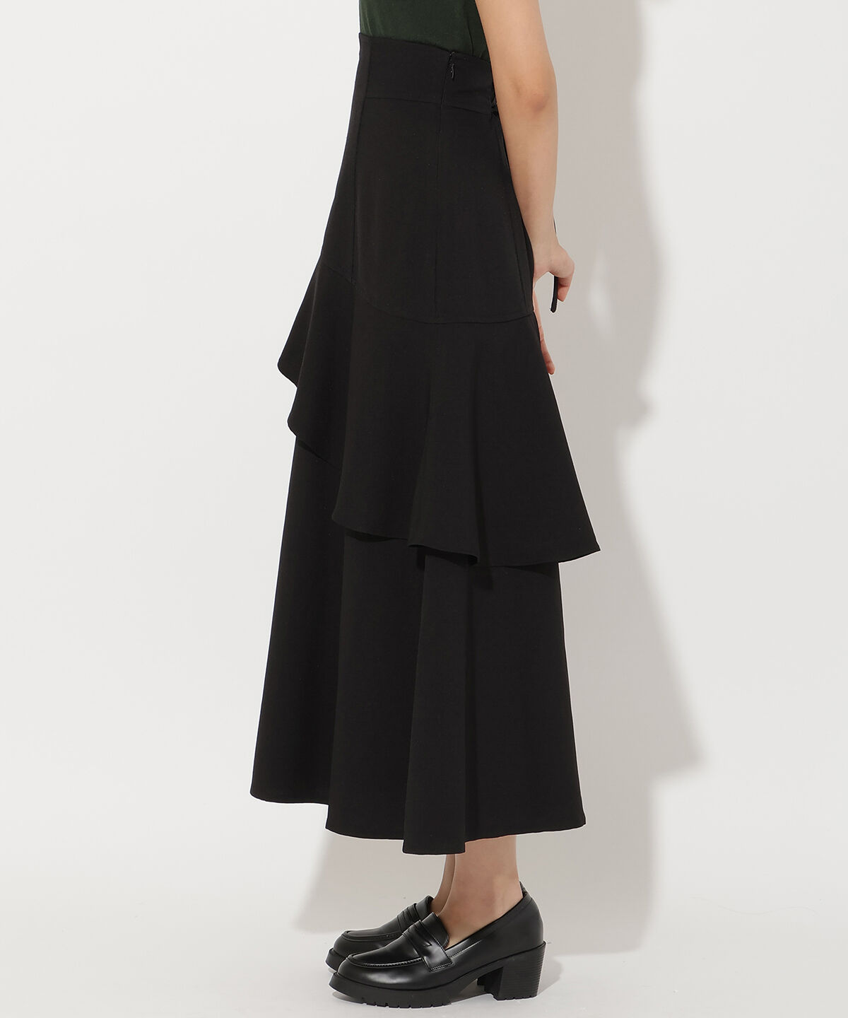 アンドクチュール「インナーミニティアードスカート」|フレア|