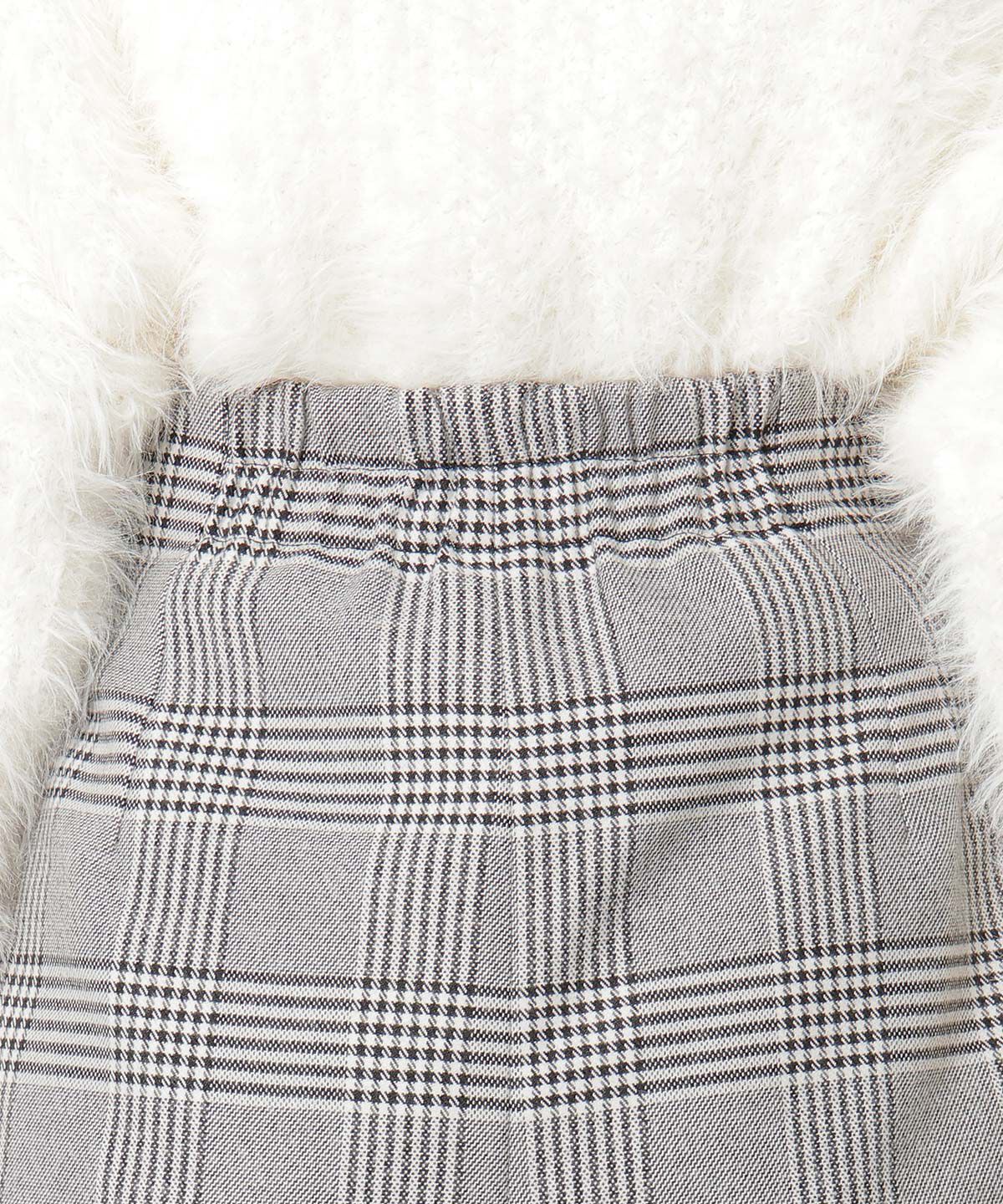 REDYAZEL「ハイウエストラップミニスカパン」|台形|