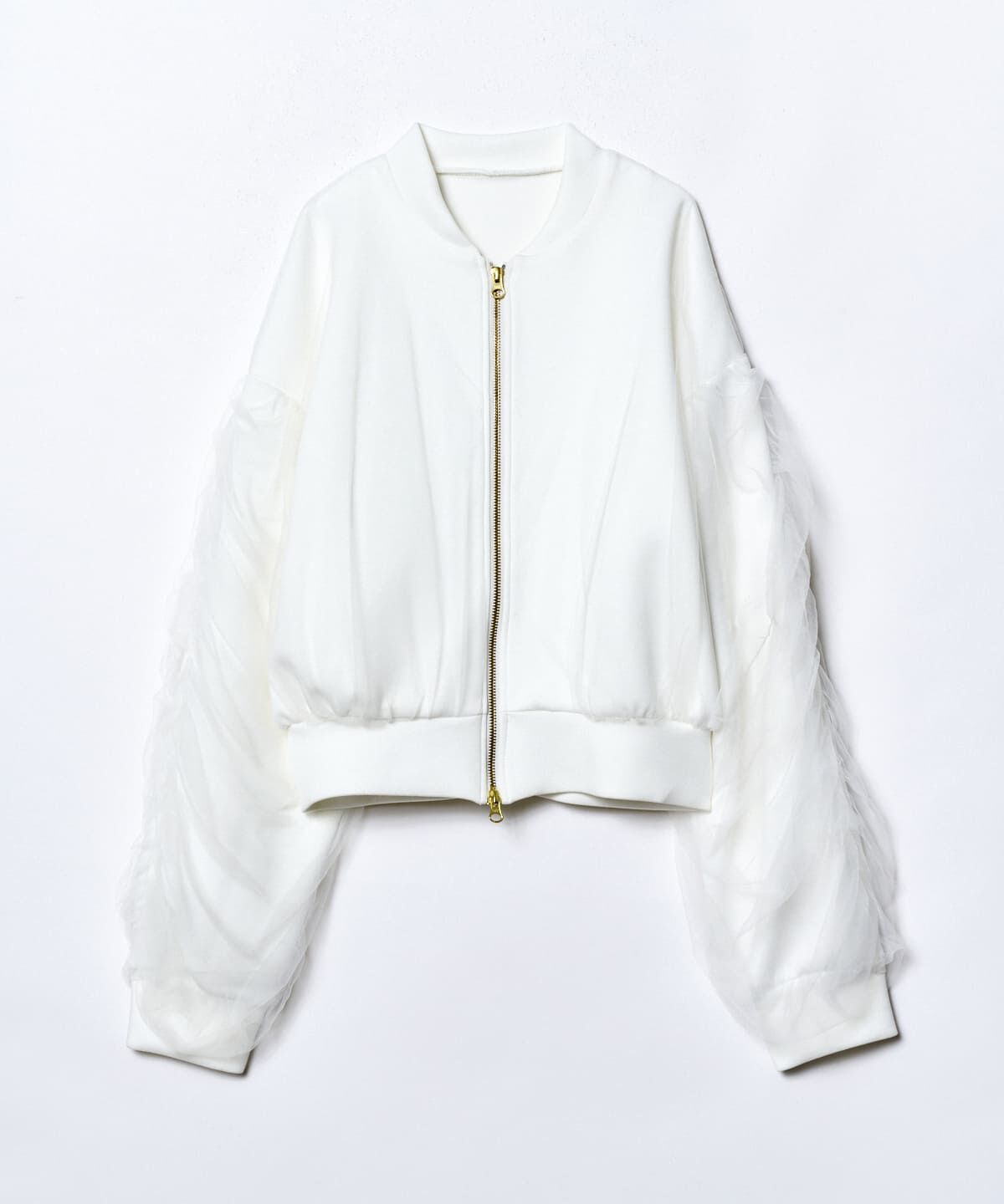 REDYAZEL「チュールレイヤードMA-1」|ブルゾン・スタジャン|