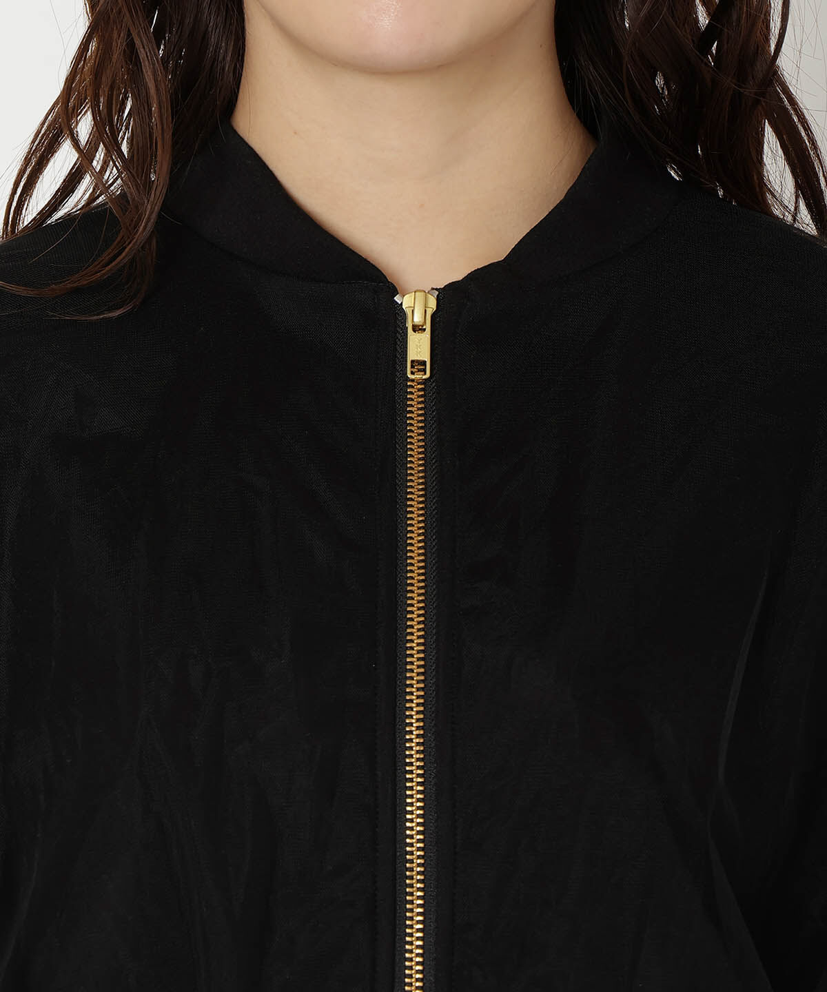 REDYAZEL「チュールレイヤードMA-1」|ブルゾン・スタジャン|