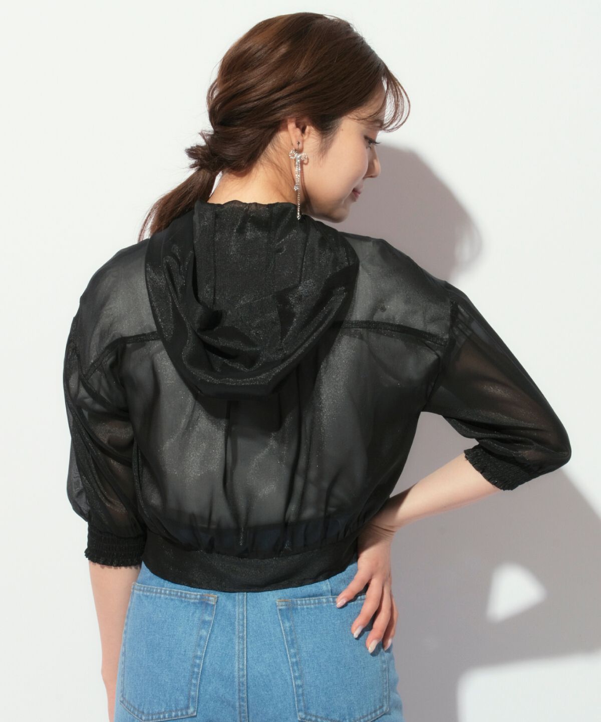 WILLSELECTION「リボンポケットシアーブルゾン」|ブルゾン・スタジャン|