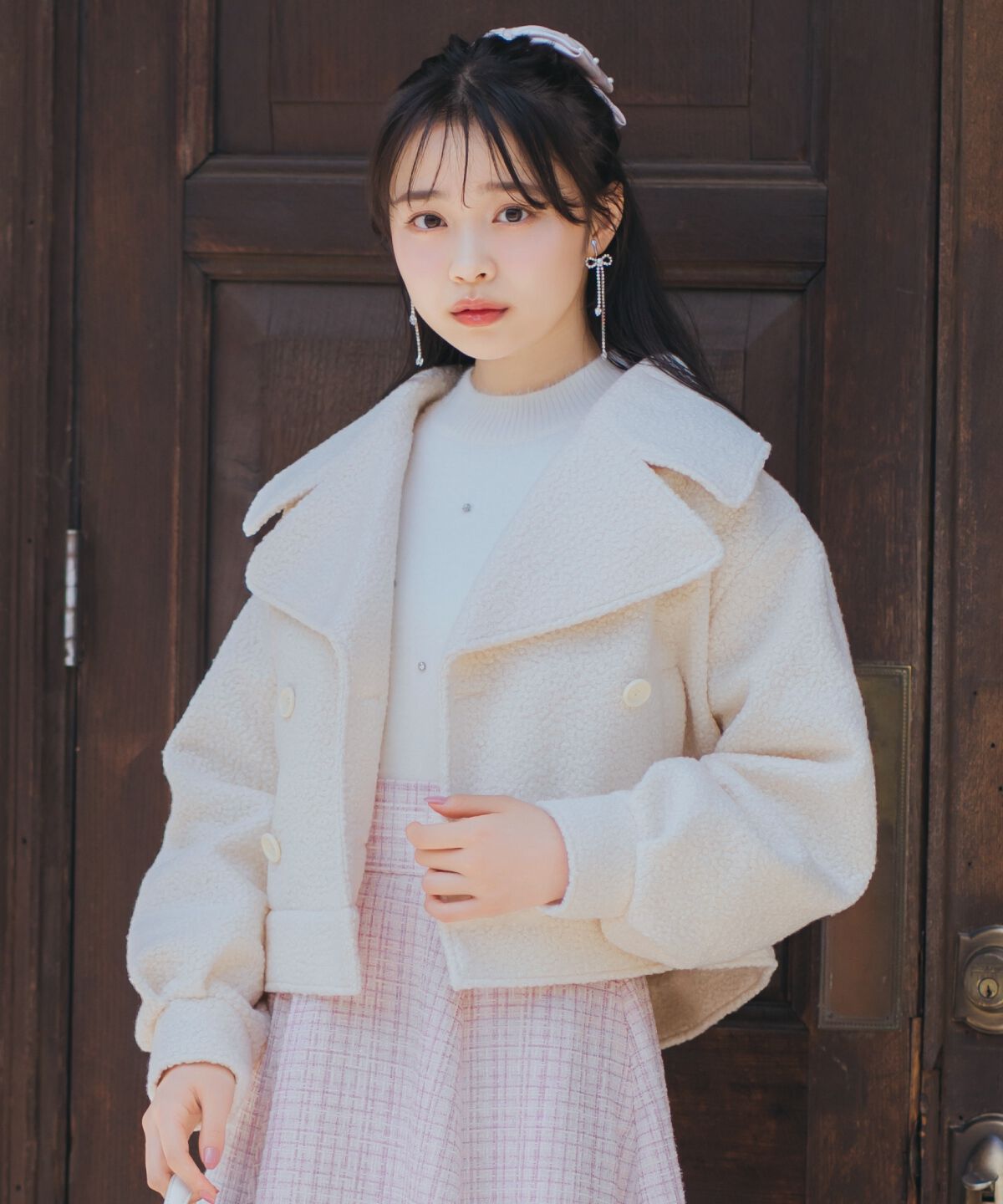 WILLSELECTION「ショート丈ブークレブルゾン」|ブルゾン・スタジャン|