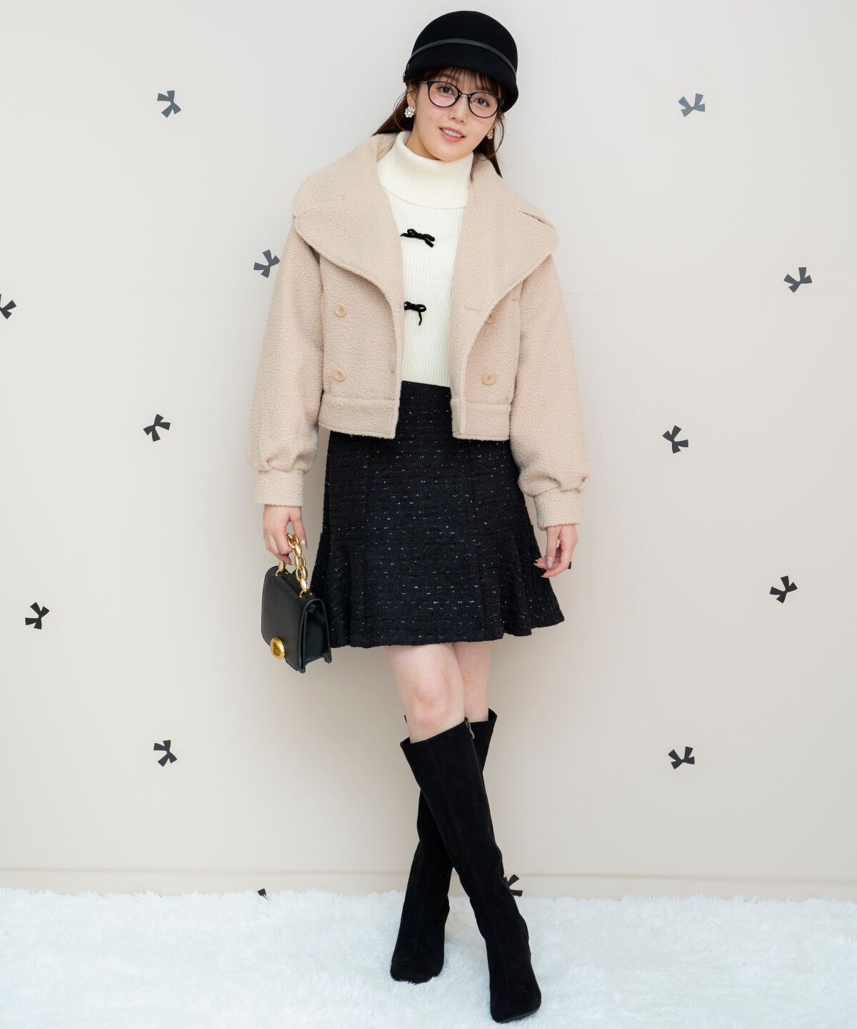 WILLSELECTION「ショート丈ブークレブルゾン」|ブルゾン・スタジャン|