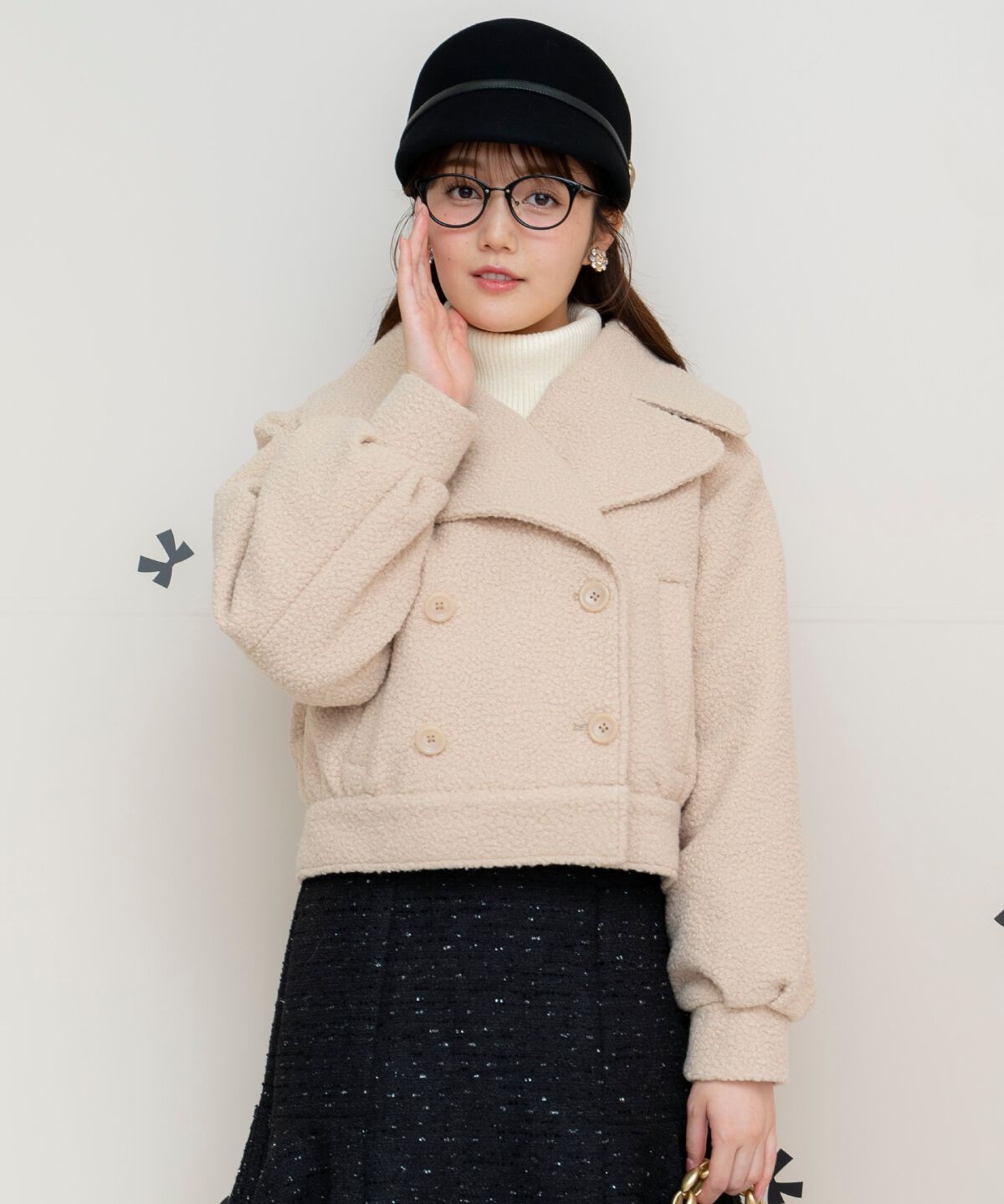 WILLSELECTION「ショート丈ブークレブルゾン」|ブルゾン・スタジャン|